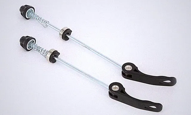1 Pair MTB Quick Release Skewers Bike QR, 145/180 mm Road Mountain Bicycle Wh...