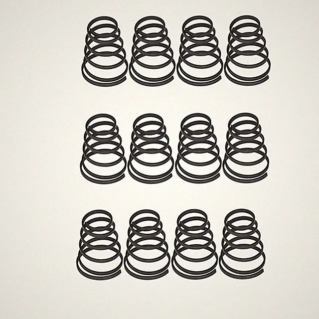 12 X Bicycle Wheel Skewer Spring Bike Quick Release Rod Shaft Lever Hub Parts