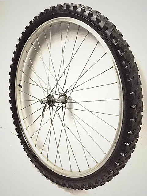 26" Bicycle Alloy Front Alloy Wheel Quick Release 2.10" Tire Mountain Bike #B10
