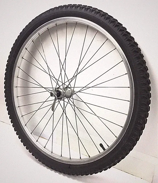26" Bicycle Front Quick Release Wheel Alloy with 2.10" Tire Mountain Bike #C30