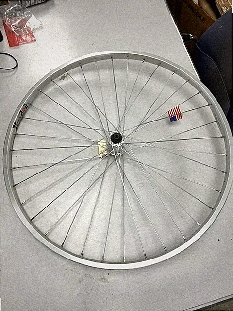 700c Alex 202 Aluminum Alloy Front Hybrid Wheel Single Wall Quick Release Silver