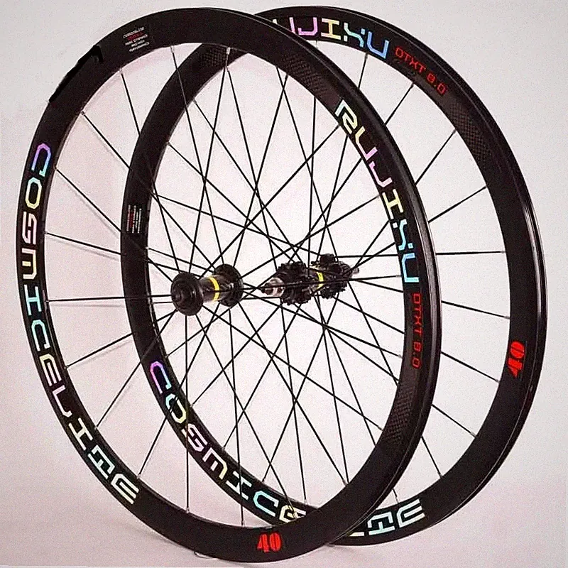 700C Clincher Quick Release Bike Wheels Fixed Gear Road Bicycle Wheelset 20 24H