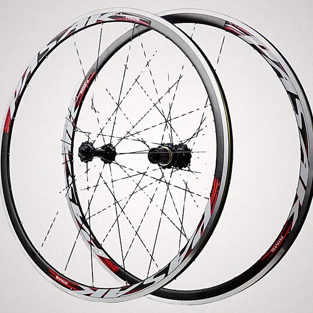 700c Road Bike Wheelset V/C Brake Quick Release Sealed Bearing HG Hub Clincher
