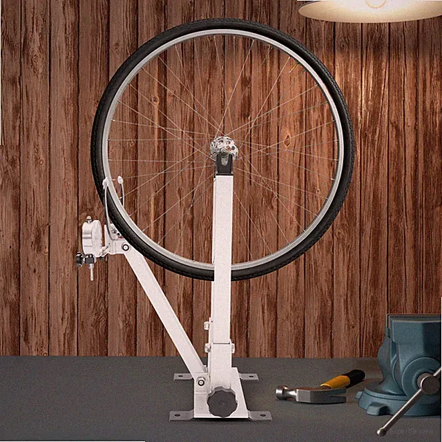 Adjustable Foldable Bike Wheel Truing Stand Kit For 700C Quick-Release Wheels