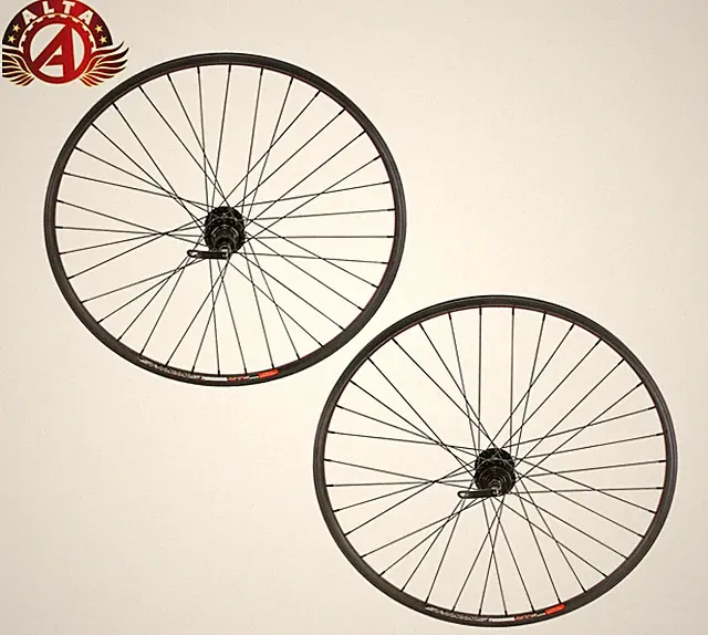 ALTA 27.5 X 1.75 ALLOY FRONT OR CASSET WHEEL 36 SPOKE 14G BLACK W/ QUICK RELEASE