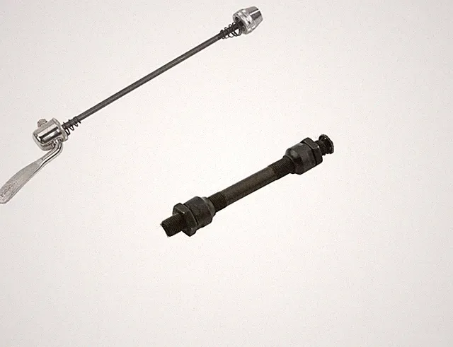 BICYCLE FRONT SKEWER/AXLE 3/8" X 108MM WITH QUICK RELEASE BIKE CYCLING NEW