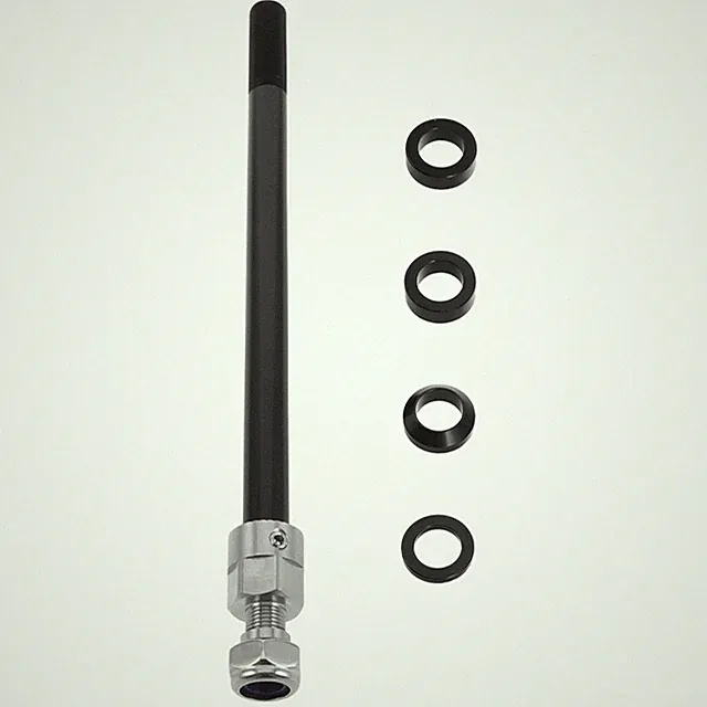 Bicycle Trailer Barrel Axle Thru Component Quick Release Bike