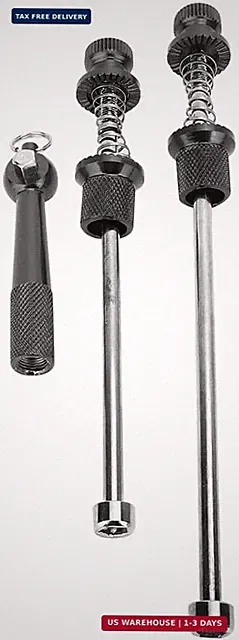 Bike Axle Quick Release Skewer,Aluminum Alloy Anti-Theft Quick Release Skewers S