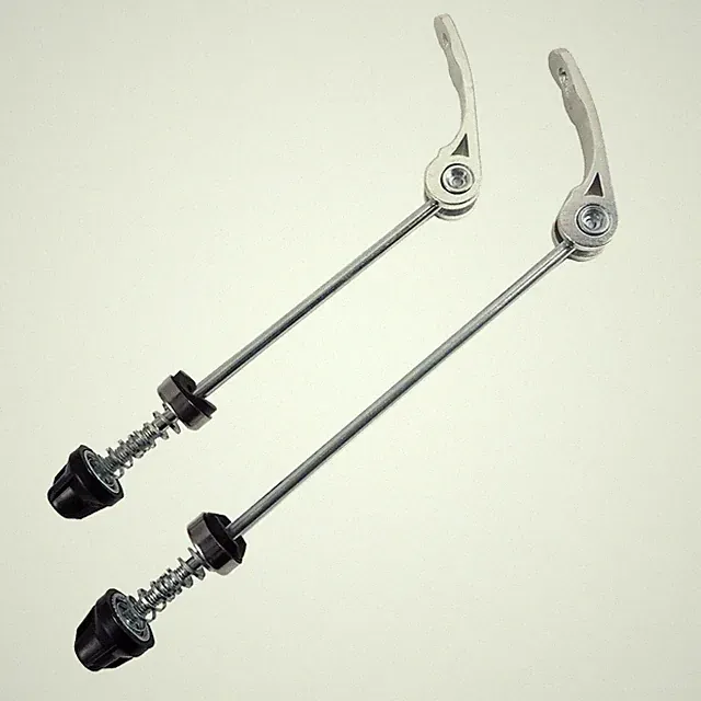 Bike Wheel Hub Skewers Quick Release Clip Lever Axle 145mm 180mm Pair for Bicycl