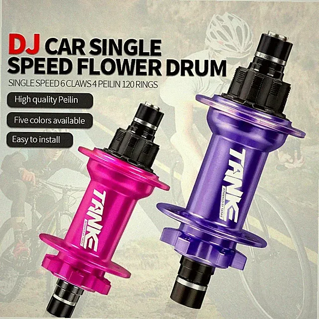 BMX MTB Bicycle Hub 32 Holes 120point 135*10mm 6 Claw 3 Teeth Bicycle Hub