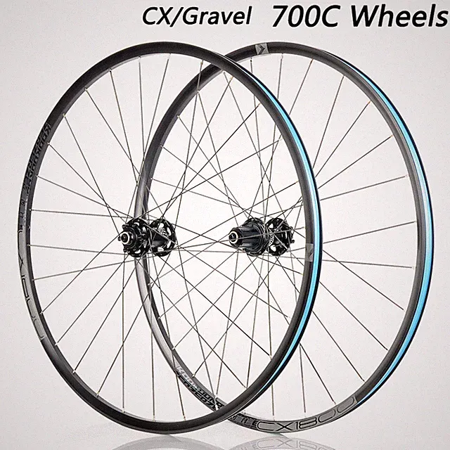 High Performance Gravel Off Road Bicycle Wheel 28Holes 700C Disc Brake Wheels
