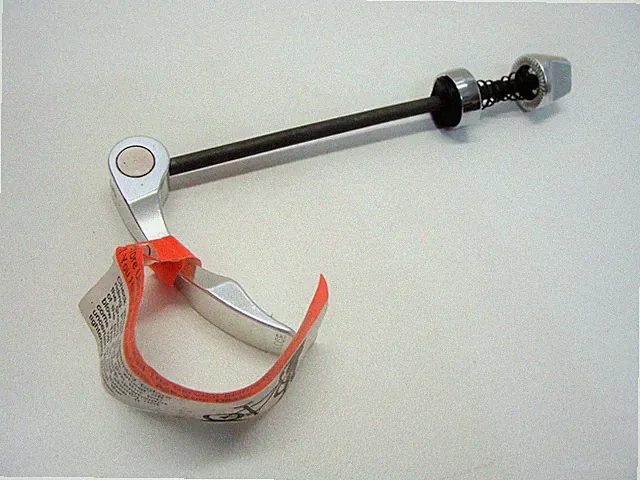 ~ New Universal Bicycle Alloy Front Hub Quick Release Skewer 100mm Silver ~