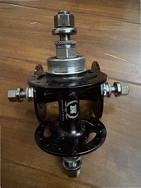 Novatec - Single Speed Fixed Gear Sealed Hub 32H Black