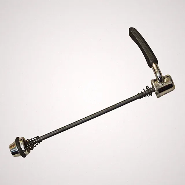 Retro Steel Rear Quick Release Skewer 135mm Spacing MTB Hybrid Bike QR Chrome