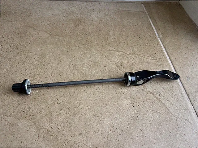 Skewer Front Wheel Quick Release 130 mm Road Bike Alloy Black