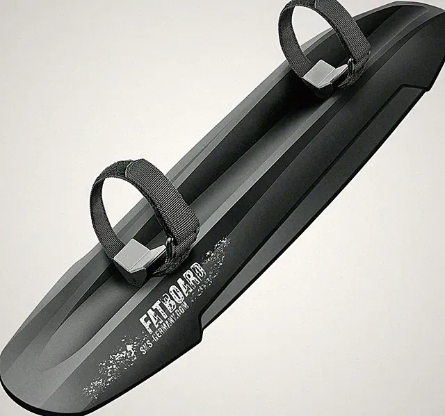 SKS Fatboard Fat Bike Fender Set Quick Release Power-Strap Two Hinge Arm