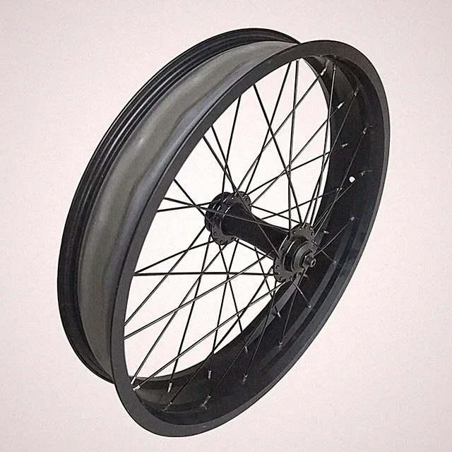 Snow Fat Tire Bicycle Wheels 20x4.0inch Quick Release Hub for Electric Bike MTB