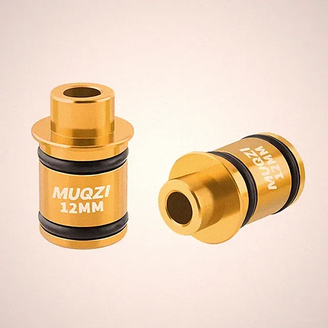 Thru Axle to Quick Release Adapter 15/12Mm to 9Mm Conversion for Bike Wheels Hub