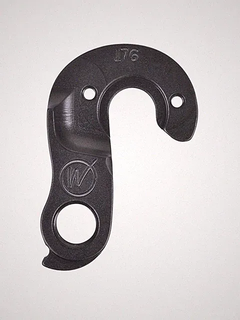 Wheels Manufacturing Derailleur Hanger - 176 Rear drive side, Quick Release Blac